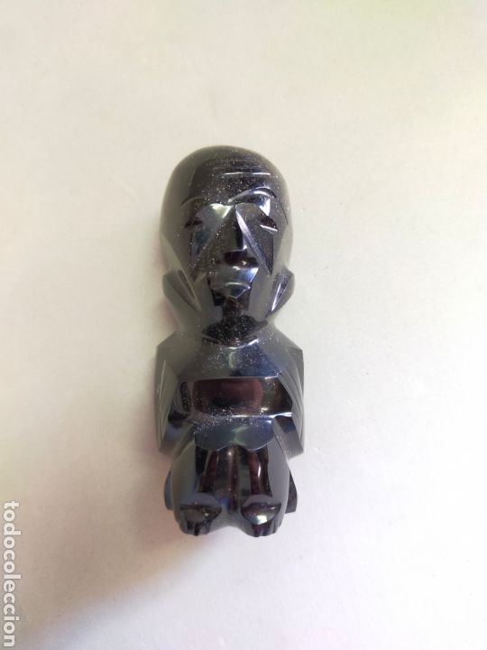Antig&uuml;edades: IDOLO DE OBSIDIANA. 9 CM. - Foto 10