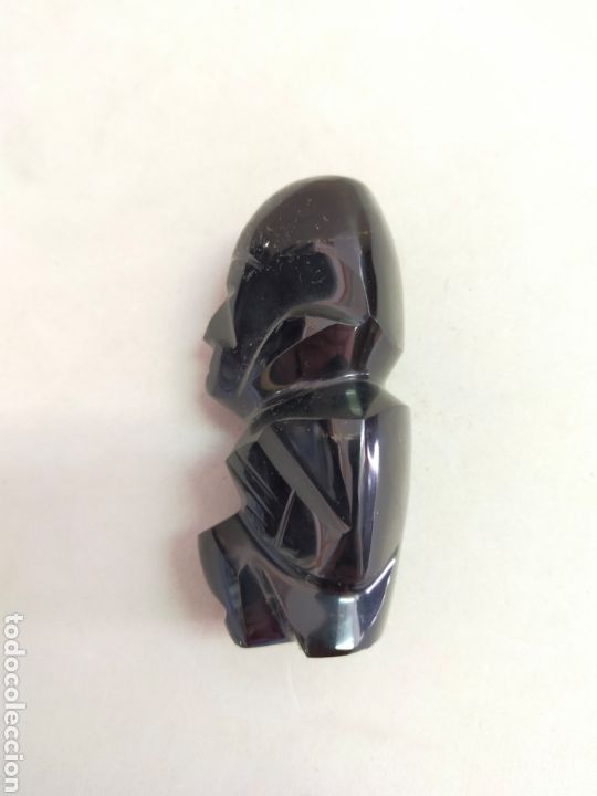 Antig&uuml;edades: IDOLO DE OBSIDIANA. 9 CM. - Foto 11
