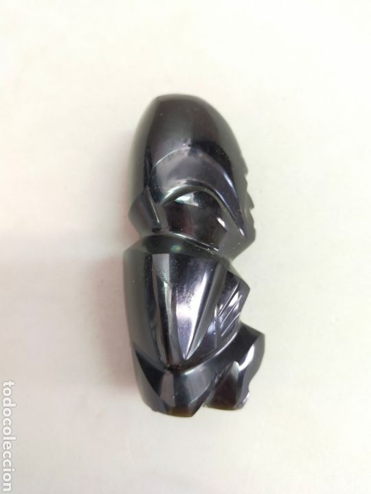 Antig&uuml;edades: IDOLO DE OBSIDIANA. 9 CM. - Foto 12