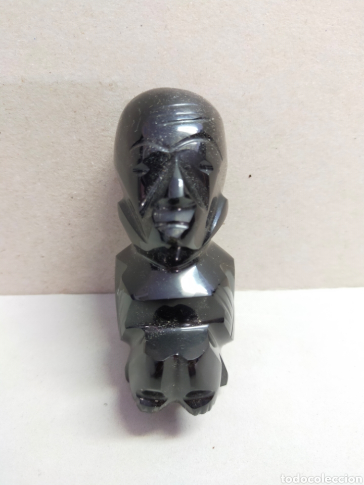 Antig&uuml;edades: IDOLO DE OBSIDIANA. 9 CM. - Foto 14