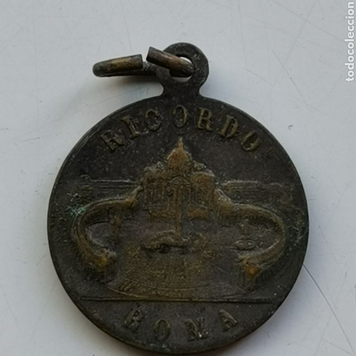 Antig&uuml;edades: Medalla de bronce, de Pius XII, - Foto 2