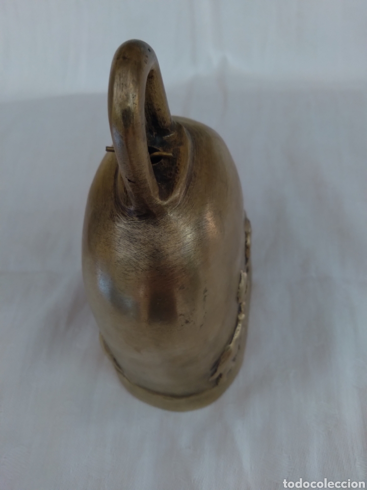 Antigüedades: Campana de bronce tailandesa siglo 19 - Foto 2 - 288639553