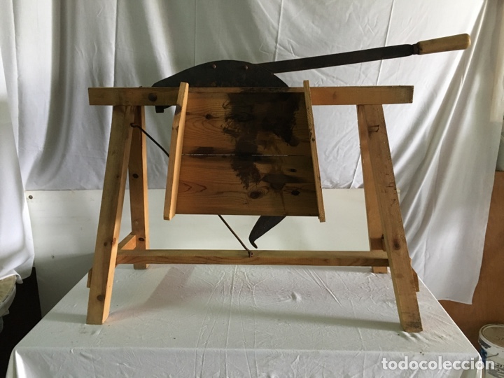 Antig&uuml;edades: Antiguo cortador de haces - Foto 1