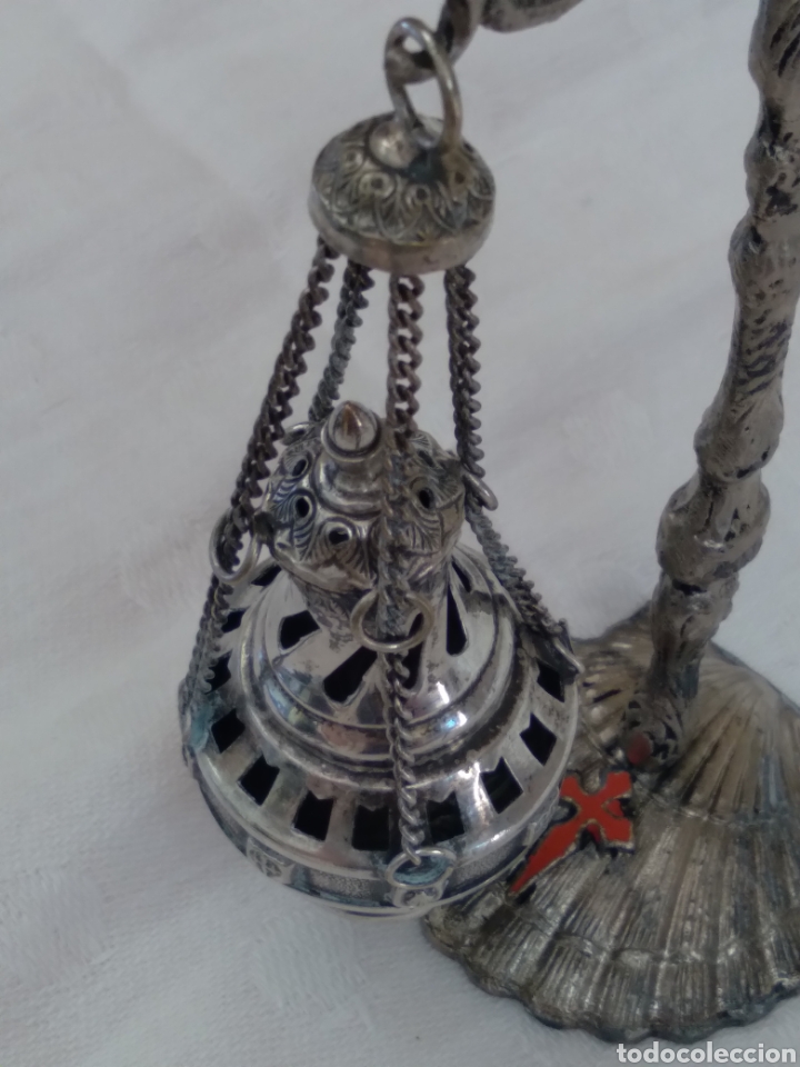 Antig&uuml;edades: Botafumeiro de plata - Foto 2