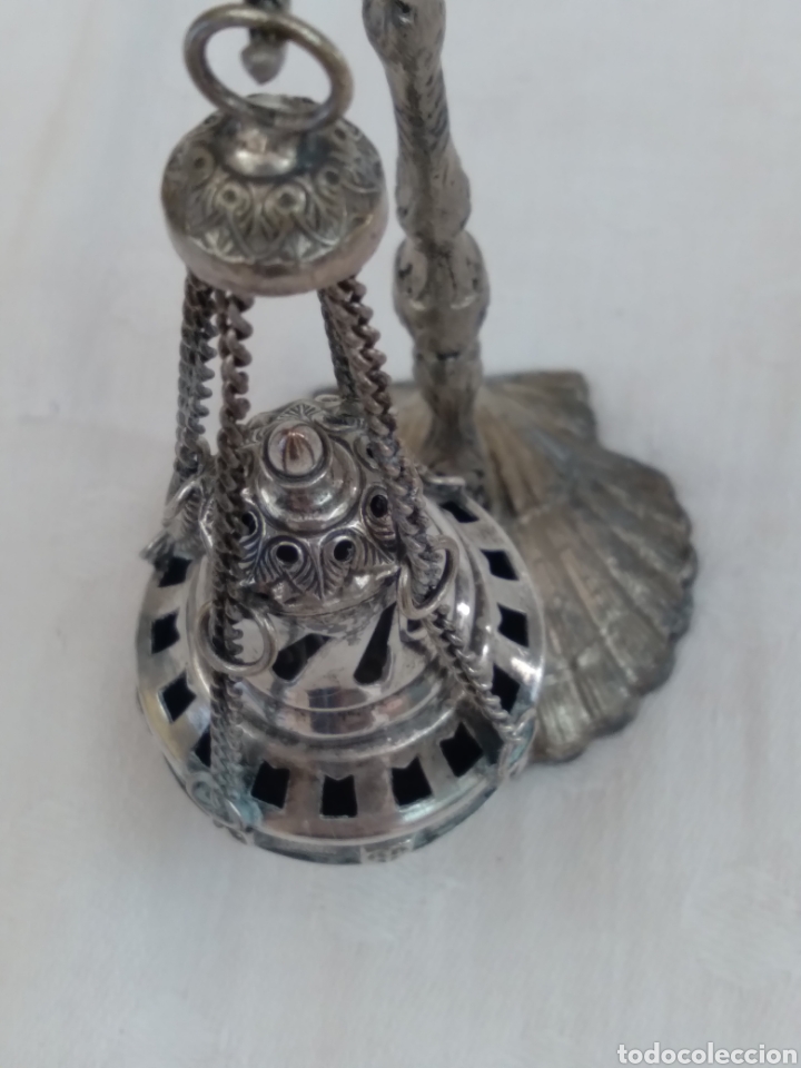 Antig&uuml;edades: Botafumeiro de plata - Foto 3