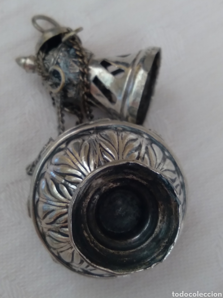 Antig&uuml;edades: Botafumeiro de plata - Foto 5