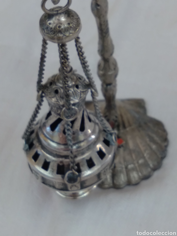 Antig&uuml;edades: Botafumeiro de plata - Foto 6