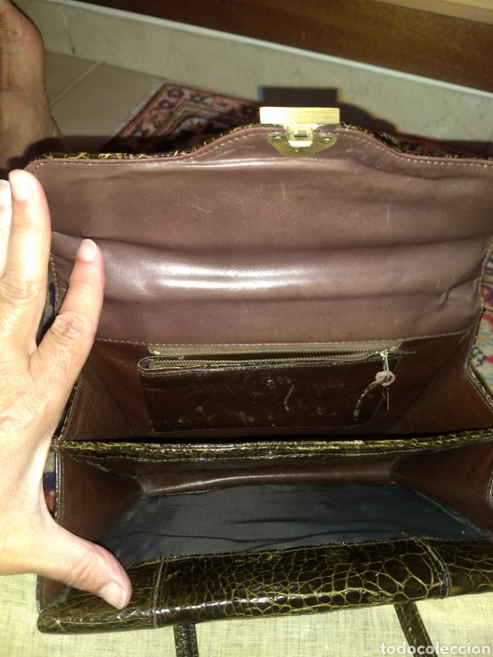 Antig&uuml;edades: Bolso vintage tortuga - Foto 13