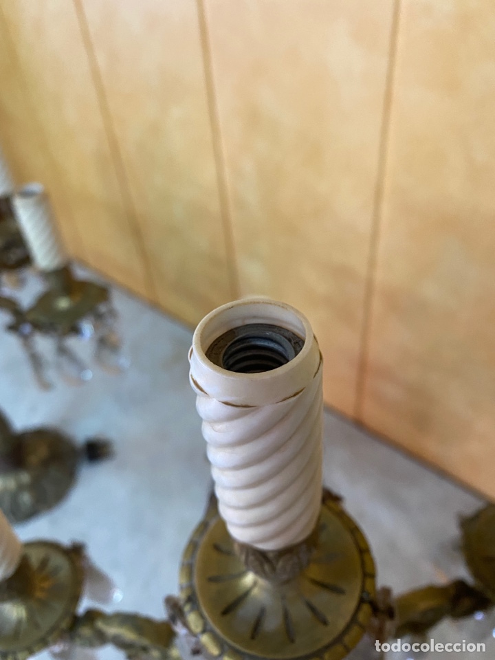 Antig&uuml;edades: Candelabros seis brazos - Foto 6