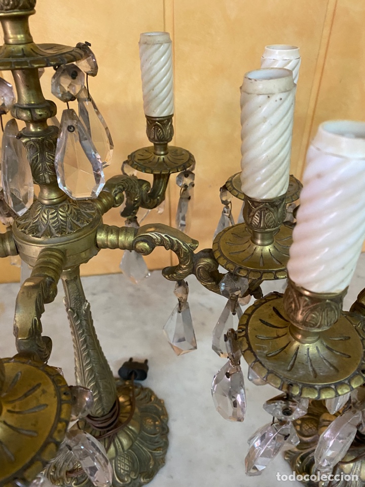 Antig&uuml;edades: Candelabros seis brazos - Foto 7
