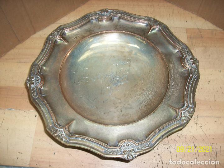 Antig&uuml;edades: CENTRO DE MESA PLATEADO - Foto 2