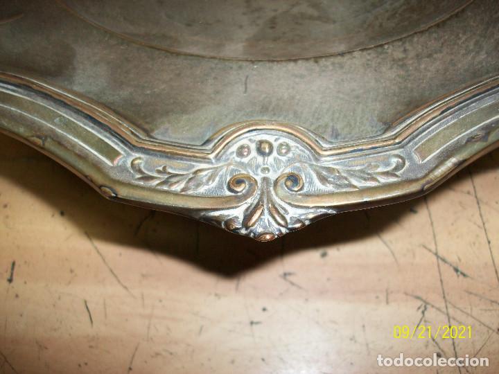 Antig&uuml;edades: CENTRO DE MESA PLATEADO - Foto 3