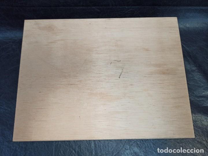 Antig&uuml;edades: Caja de madera. Estuche. C27 - Foto 3