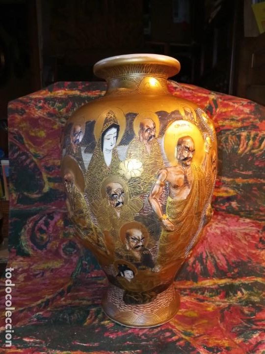 Antig&uuml;edades: JARRON JAPONES . - Foto 9