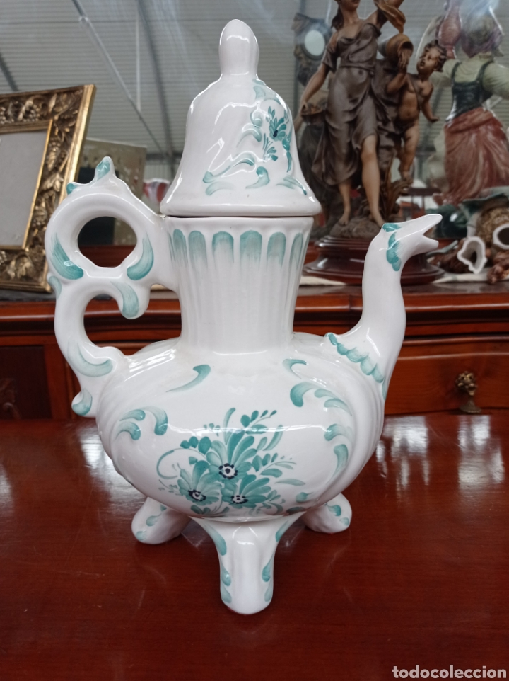 Antig&uuml;edades: ANTIGUA TETERA EN PORCELANA. - Foto 2