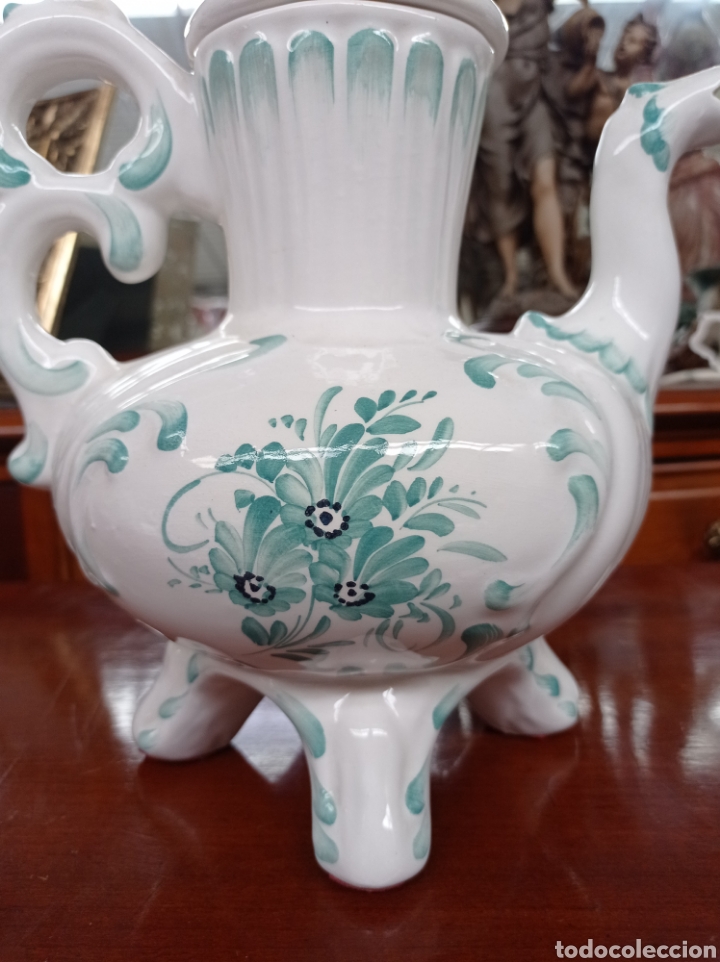 Antig&uuml;edades: ANTIGUA TETERA EN PORCELANA. - Foto 3