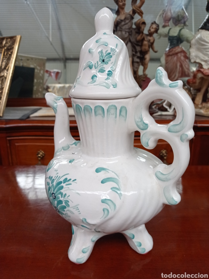Antig&uuml;edades: ANTIGUA TETERA EN PORCELANA. - Foto 4