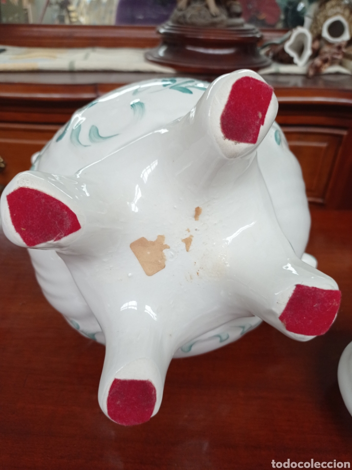 Antig&uuml;edades: ANTIGUA TETERA EN PORCELANA. - Foto 6