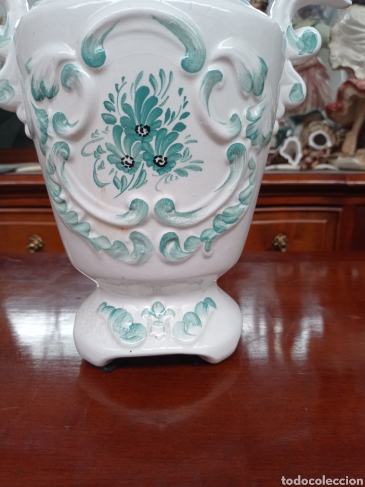 Antig&uuml;edades: ANTIGUO JARRON EN PORCELANA. - Foto 4