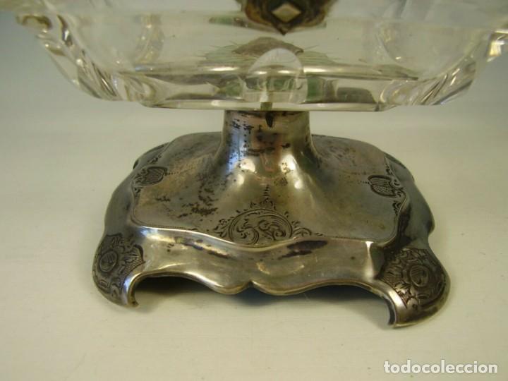 Antig&uuml;edades: Bandeja Biedermeier. Finales siglo XIX - Foto 2