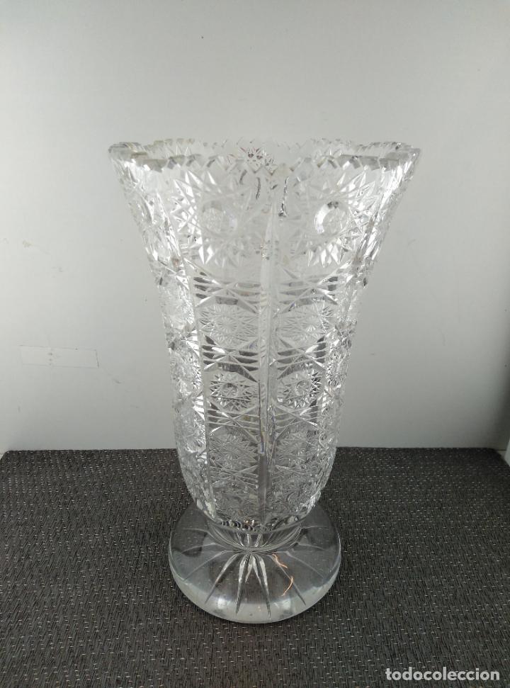 Oggetti Antichi: Gran jarr&oacute;n en cristal tallado. Espectacular.