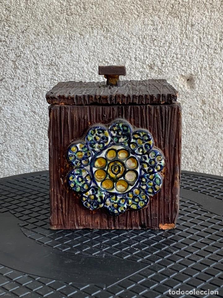 Antig&uuml;edades: BOTE CERAMICA 12X11X11,5CMS - Foto 1