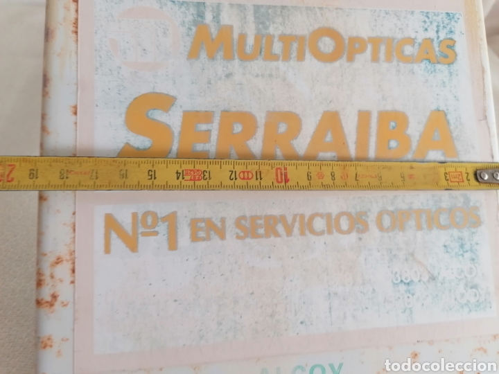 Antig&uuml;edades: Antiguo Gran Termometro publicitario. - Foto 6