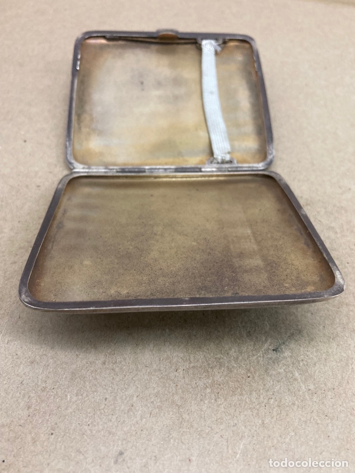 Antig&uuml;edades: Pitillera para cigarrillos de plata - Foto 2