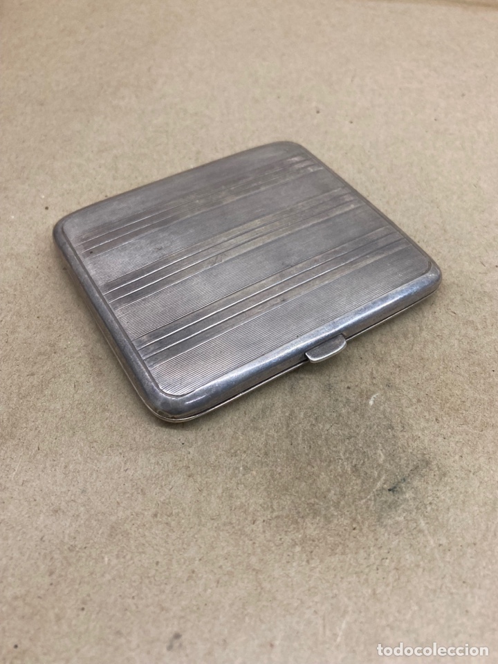 Antig&uuml;edades: Pitillera para cigarrillos de plata - Foto 1
