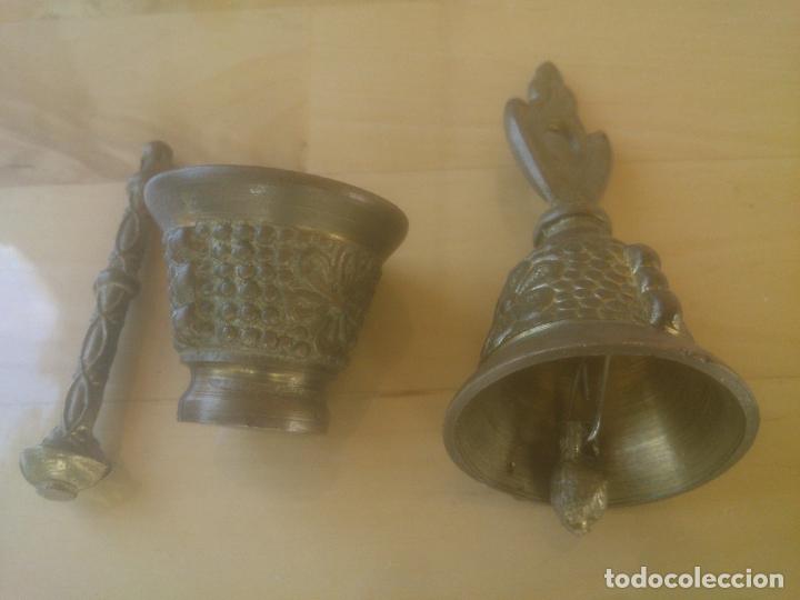 Antig&uuml;edades: PEQUE&Ntilde;O CONJUNTO EN BRONCE - Foto 2