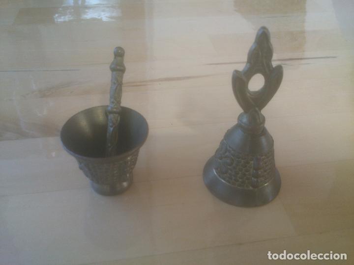 Antig&uuml;edades: PEQUE&Ntilde;O CONJUNTO EN BRONCE - Foto 1