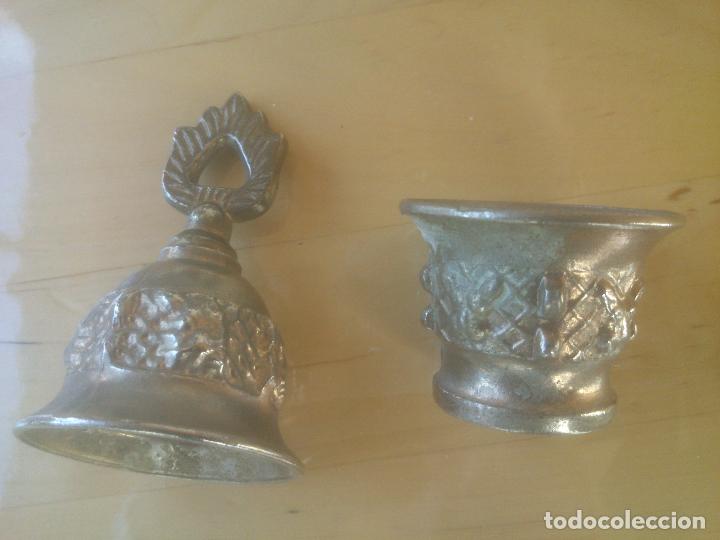 Antig&uuml;edades: PEQUE&Ntilde;O CONJUNTO EN PLATEADO - Foto 3