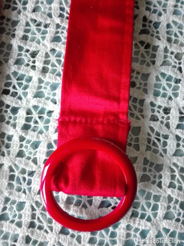 Antig&uuml;edades: Cintur&oacute;n de mujer rojo - Foto 2
