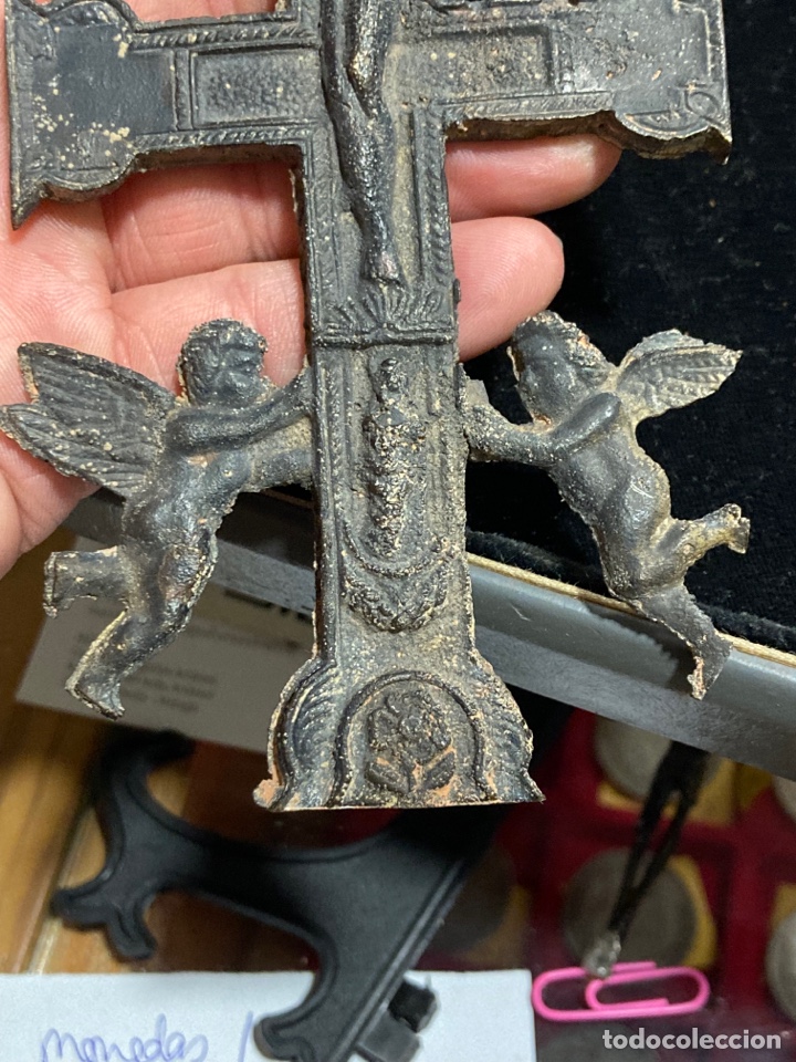 Antigüedades: Bonita cruz de Caravaca gran tamaño - Foto 2 - 289617473