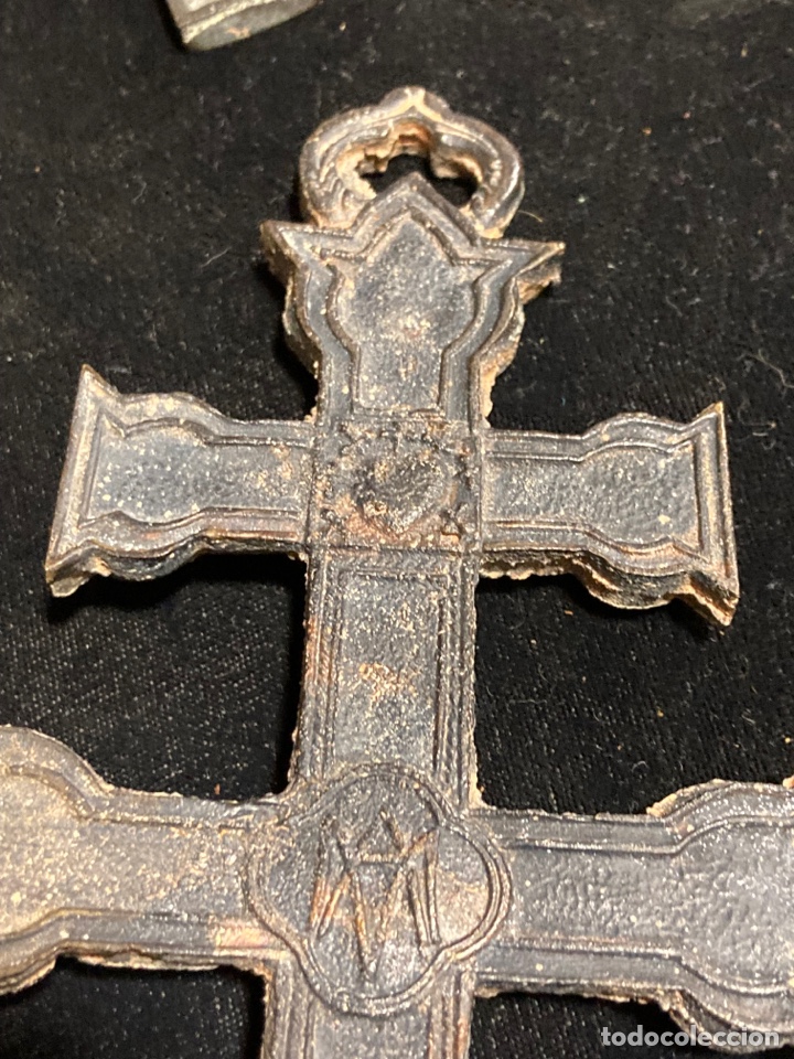 Antigüedades: Bonita cruz de Caravaca gran tamaño - Foto 6 - 289617473
