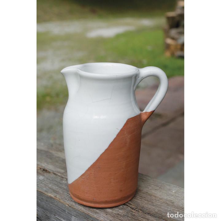 Antiques: PITXARRA DE CERÁMICA VASCA. CARACTER&Iacute;STICO VIDRIADO BLANCO. GIPUZKOA. PAÍS VASCO. ETNOGRAF&Iacute;A VASCA
