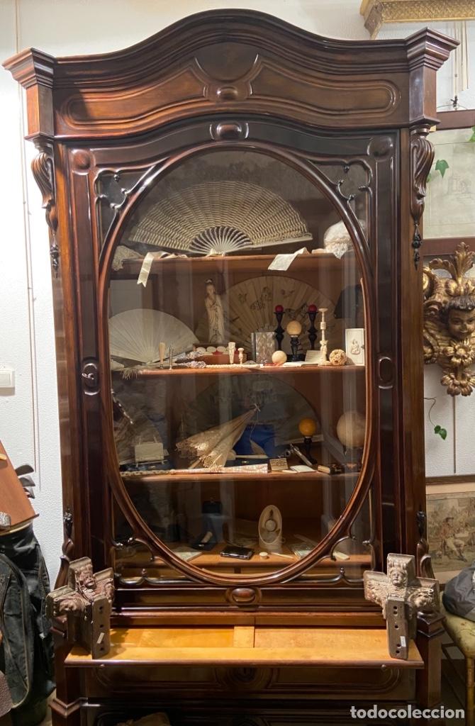 Antig&uuml;edades: VITRINA EN PALOSANTO - Foto 2