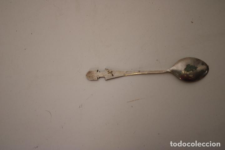 Antig&uuml;edades: cuchara peru en plata de ley 925 - Foto 3