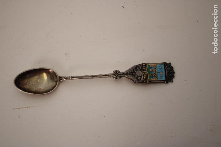 Antig&uuml;edades: cuchara a de tormes en plata de ley 925 - Foto 1