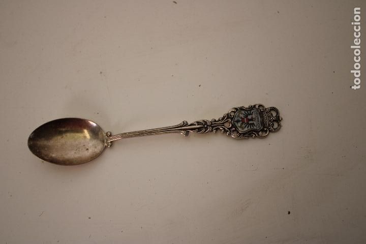 Antig&uuml;edades: cuchara osterreich en plata de ley 900 - Foto 1