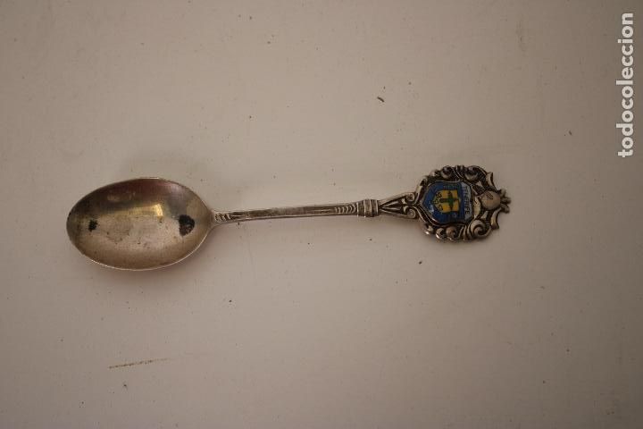 Antig&uuml;edades: cuchara tenerife en plata de ley 925 - Foto 1