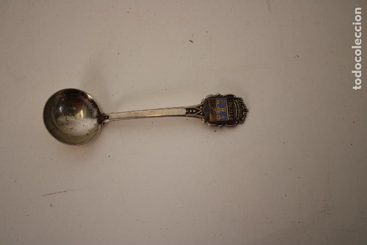 Antig&uuml;edades: cuchara trujillo en plata de ley 925 - Foto 1