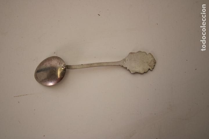 Antig&uuml;edades: cuchara coleccion en plata de ley 925 - Foto 3
