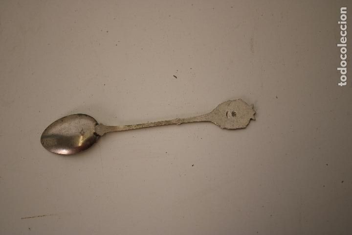Antig&uuml;edades: cuchara coleccion en plata de ley 925 - Foto 3