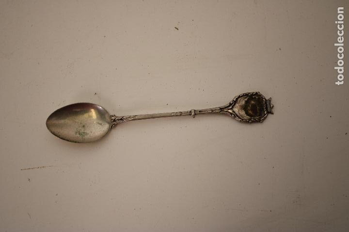 Antig&uuml;edades: cuchara coleccion en plata de ley 925 - Foto 1
