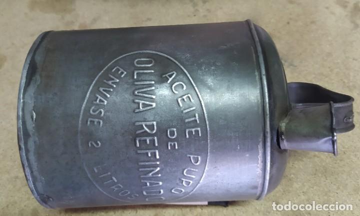 Antig&uuml;edades: ACEITERA O LATA PARA ACEITE - Foto 7