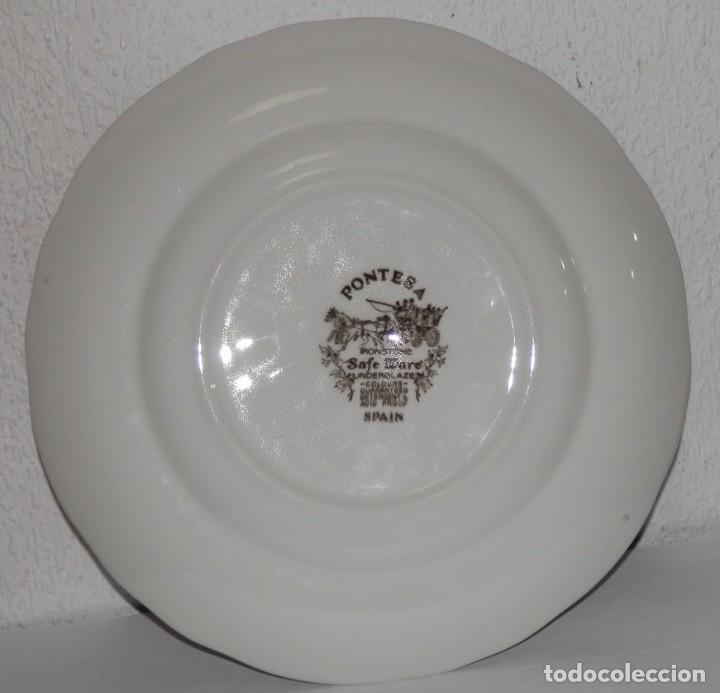 Antig&uuml;edades: PLATO DE LA FABRICA PONTESA - Foto 2