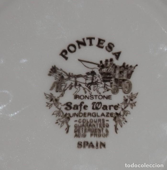 Antig&uuml;edades: PLATO DE LA FABRICA PONTESA - Foto 3