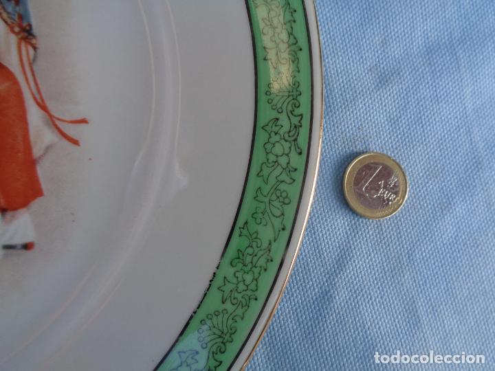 Antig&uuml;edades: ANTIGUO PLATO CHINO DE 27 CM - Foto 2