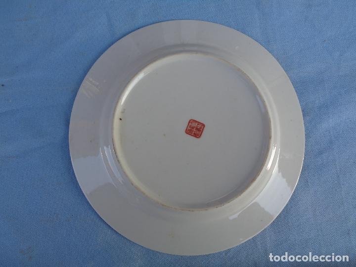 Antig&uuml;edades: ANTIGUO PLATO CHINO DE 27 CM - Foto 3